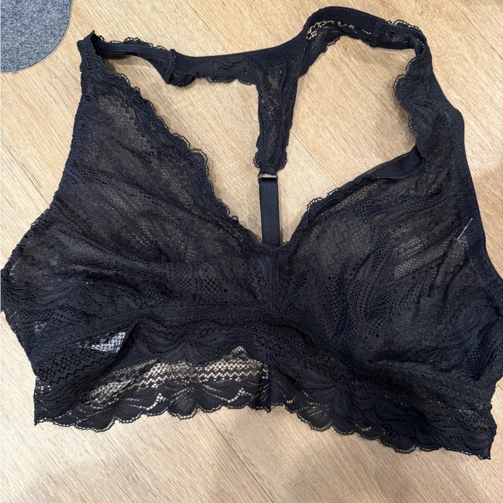 NWT Auden Black Lace Bra